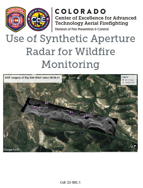 Report - Use of Synthetic Aperture Radar for Wildfire Monitoring